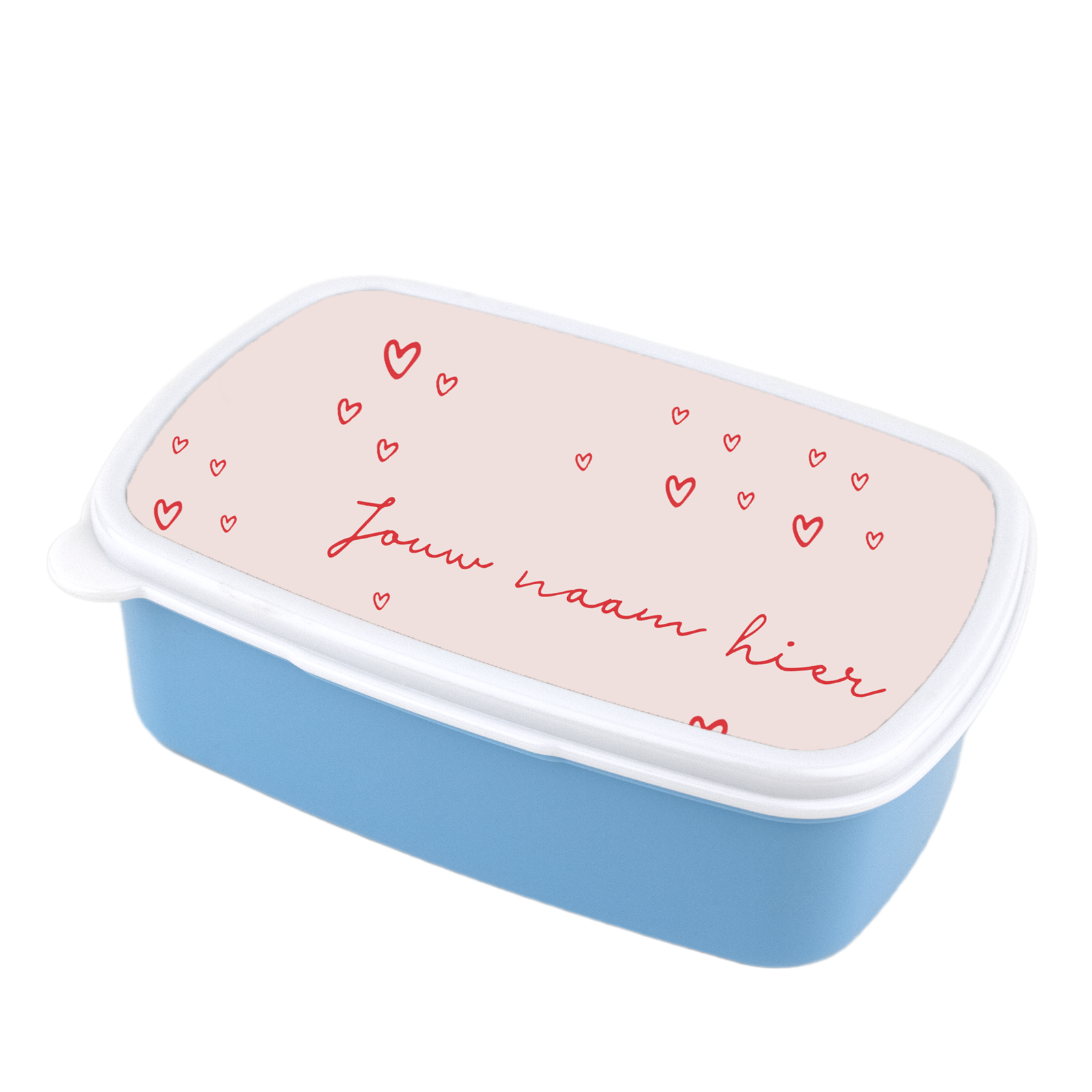 Lunchbox with Name and Photo - Blue