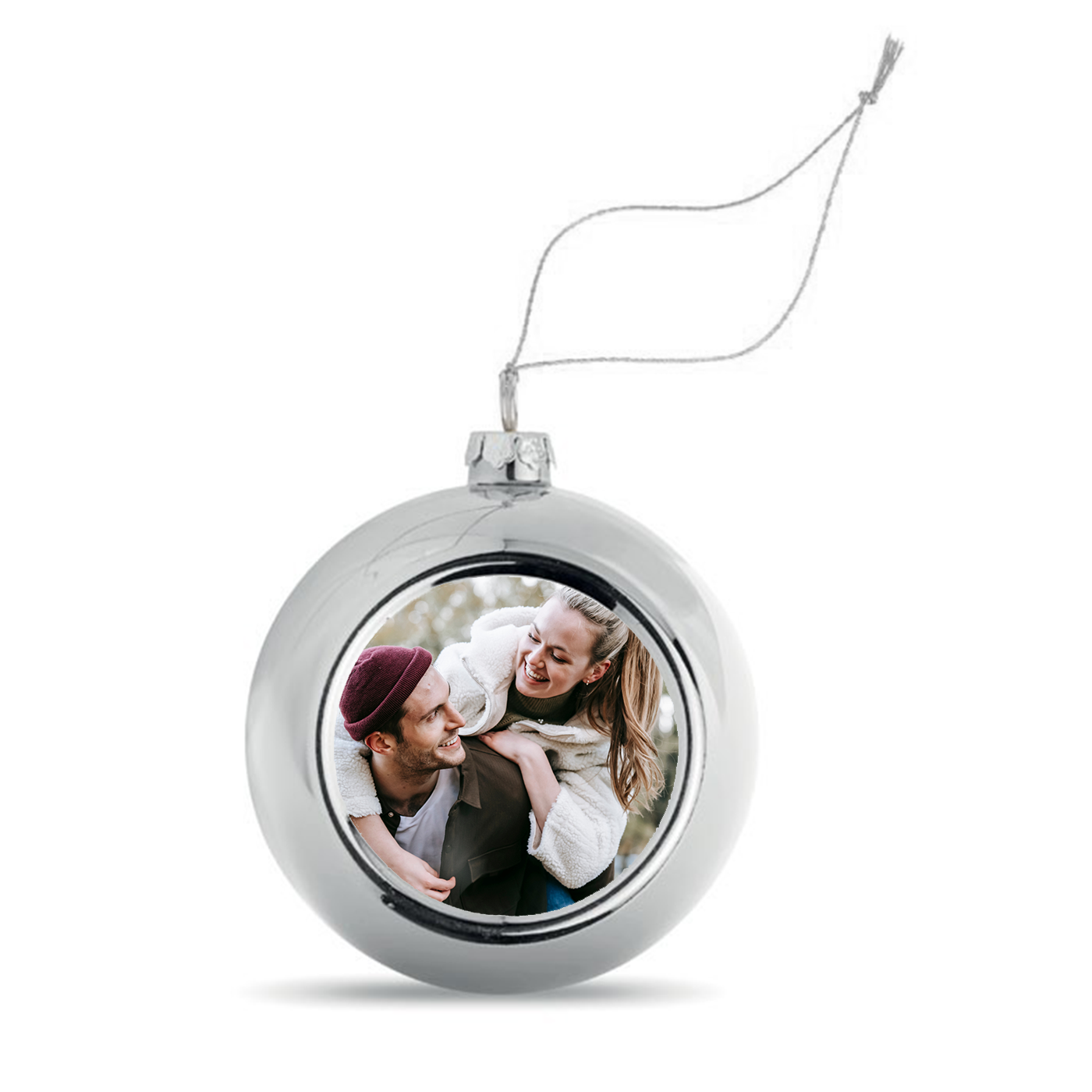Christmas bauble with photo