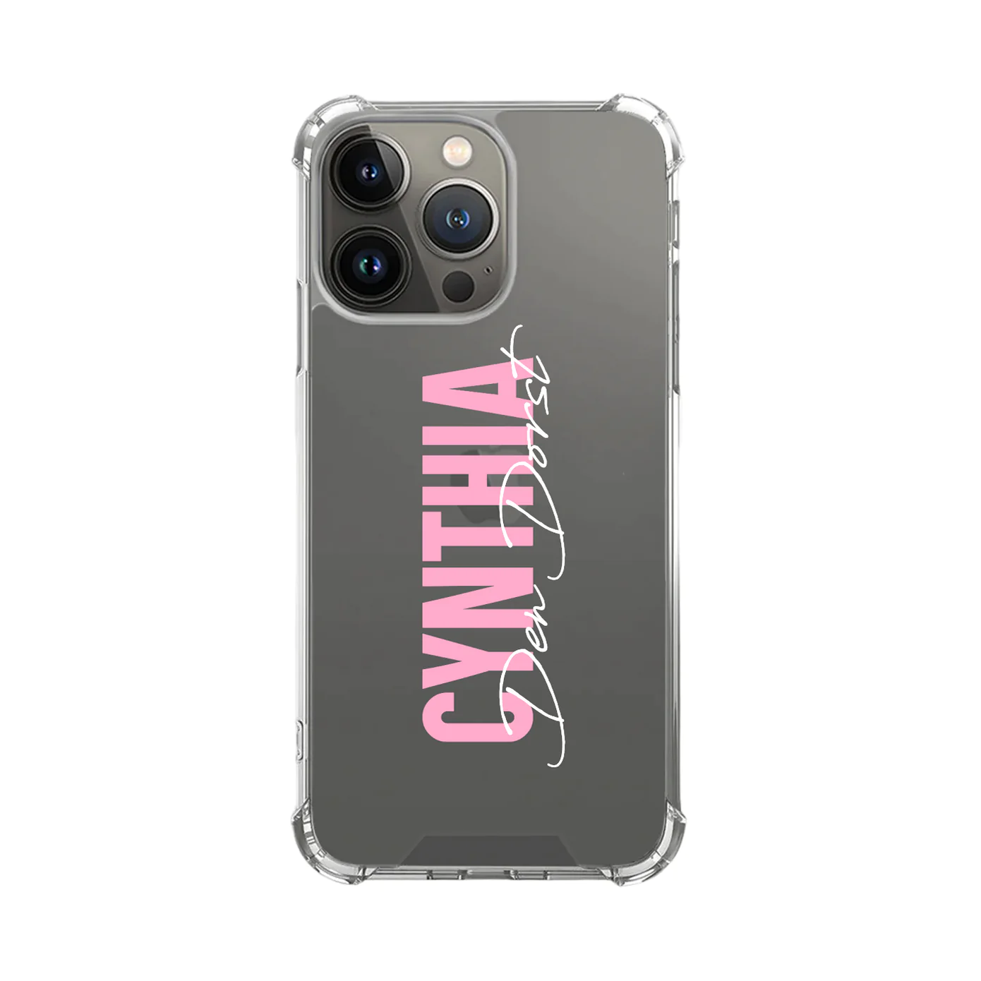 Transparant Phone Case with name